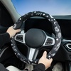 Mossy Oak Shadow Grass Blades Steering Wheel Cover Auto Steering Wheel Protector, Anti-Slip, Breathable, Absorbing Sweat, Universal Camo Car Accessories 14.5–15 inch,Fit for Most Car, Trucks, SUV(Magic Witch)