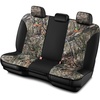 Mossy Oak Low Back Camo Full Size Bench Seat Covers, Universial Fit, Fit Most Rear Seats – Made with Premium Rip-Stop Oxford Fabric – Official Licensed Product(Oxford Camo Low Back Rear)
