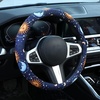 Mossy Oak Shadow Grass Blades Steering Wheel Cover Auto Steering Wheel Protector, Anti-Slip, Breathable, Absorbing Sweat, Universal Camo Car Accessories 14.5–15 inch,Fit for Most Car, Trucks, SUV(Astrology Sun Moon)