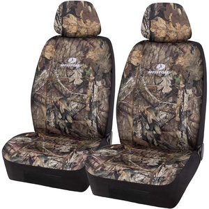 Mossy Oak Front Camo Seat Covers Low Back – Made with Premium Rip-Stop Oxford Fabric, Airbag Compatible, Universial Fit Most Bucket Seats – Official Licensed Product(Oxford Low Back Front Seat Covers)