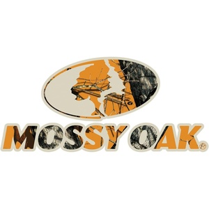 Mossy Oak Graphics Logo Decal, Easy to Install, No-Fade, Cast Vinyl, Brush 13006-BR-S(Blaze)