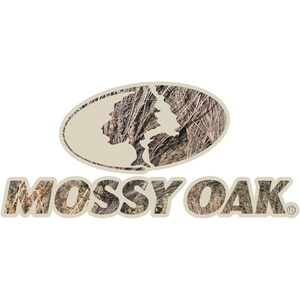 Mossy Oak Graphics Logo Decal, Easy to Install, No-Fade, Cast Vinyl, Brush 13006-BR-S(Brush)