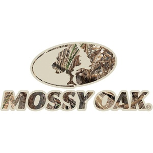 Mossy Oak Graphics Logo Decal, Easy to Install, No-Fade, Cast Vinyl, Brush 13006-BR-S(Duck Blind)