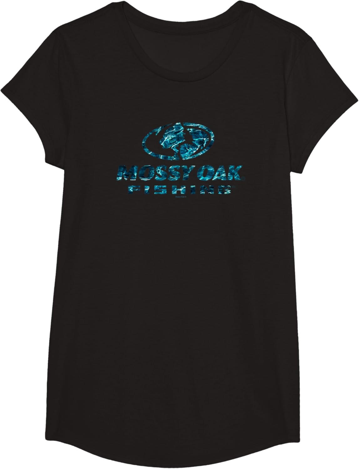 image:imageMossy Oak Fishing Open Water Classic Blue Logo V2 TShirtBlack