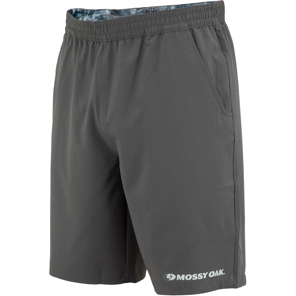 image:imageMossy Oak Mens Mens Lounge Shorts Comfy Gym Shorts with PocketsCharcoal
