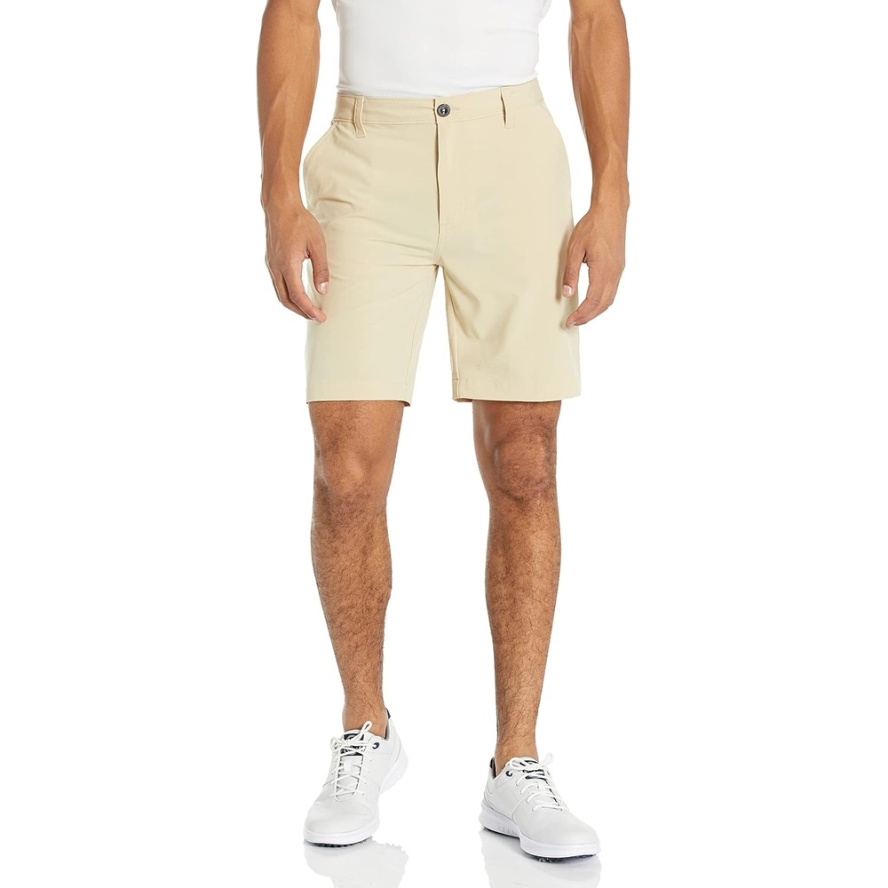 image:imageMossy Oak Mens Stretch Golf Shorts for Men Dry FitPale Khaki