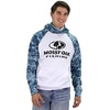 Mossy Oak Mens Fishing Hoodie, UV SPF Sun Protection Camo Fishing Sweatshirt with Face Mask Gaiter(Spindrift)