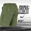 Mossy Oak XTR Fishing Shorts for Men Quick Dry, Mens Hiking Shorts(Light Khaki)