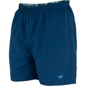 Mossy Oak Men’s Fishing Shorts for Men, Swim Trunks(Deep Sea Blue)