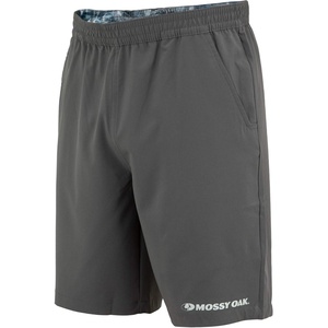 Mossy Oak Men’s Men’s Lounge Shorts Comfy Gym Shorts with Pockets(Charcoal)
