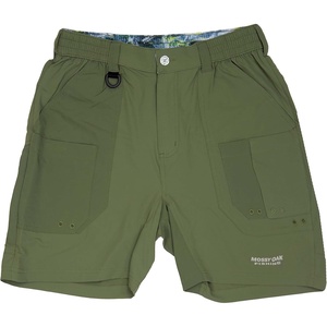 Mossy Oak XTR Fishing Shorts for Men Quick Dry, Mens Hiking Shorts(Olive)