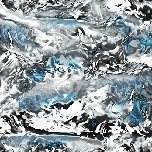 image:imageHunter Mossy Oak Gun Camo Kit Gun Skin Scope Skin Primer StickBlack with Hydro Glacier camouflage