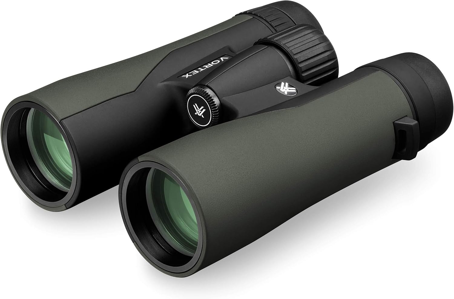 image:imageVortex Crossfire HD 10x42 Binoculars Mossy Oak Bottomland HD Optical System Tripod Adaptable Rubber Armor Waterproof Fogproof Shockproof Included GlassPak Unlimited Unconditional WarrantyGreen