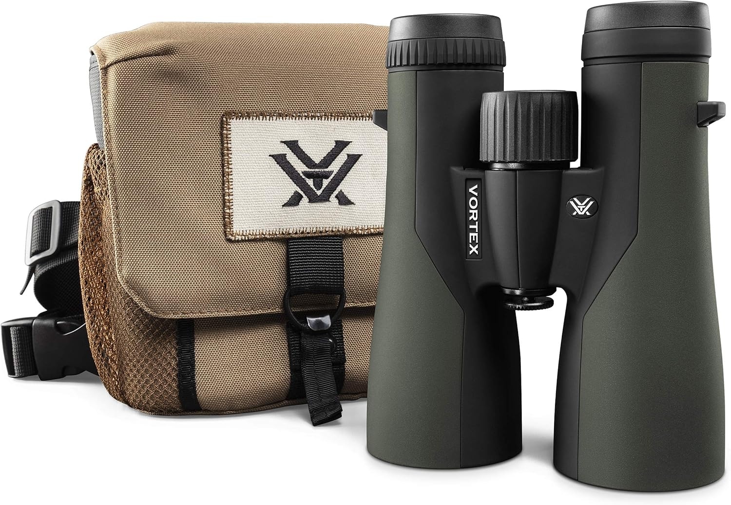 image:imageVortex Crossfire HD 10x42 Binoculars Mossy Oak Bottomland HD Optical System Tripod Adaptable Rubber Armor Waterproof Fogproof Shockproof Included GlassPak Unlimited Unconditional WarrantyGreen