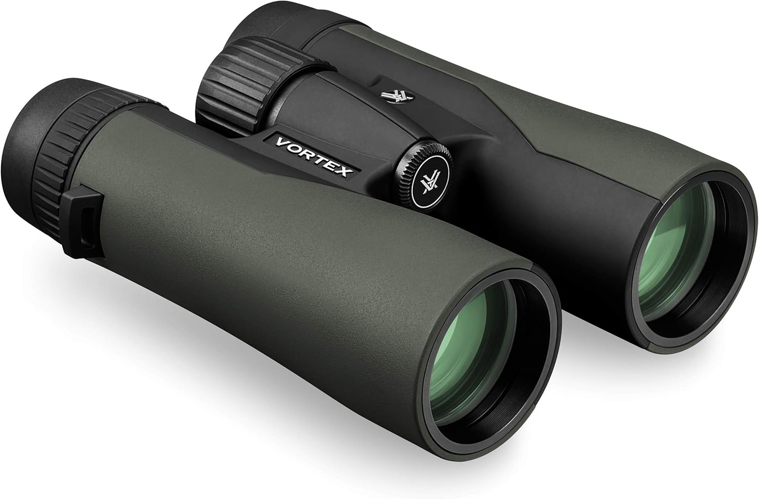 image:imageVortex Crossfire HD 10x42 Binoculars Mossy Oak Bottomland HD Optical System Tripod Adaptable Rubber Armor Waterproof Fogproof Shockproof Included GlassPak Unlimited Unconditional WarrantyGreen
