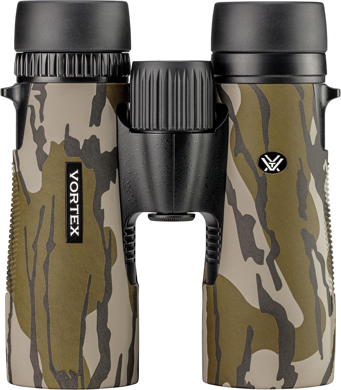 image:imageVortex Diamondback HD 10x42 Binoculars Mossy Oak Bottomland HD Optical System NonSlip Grip Waterproof Fogproof Shockproof Included GlassPak Unlimited Unconditional WarrantyMossy Oak Bottomland