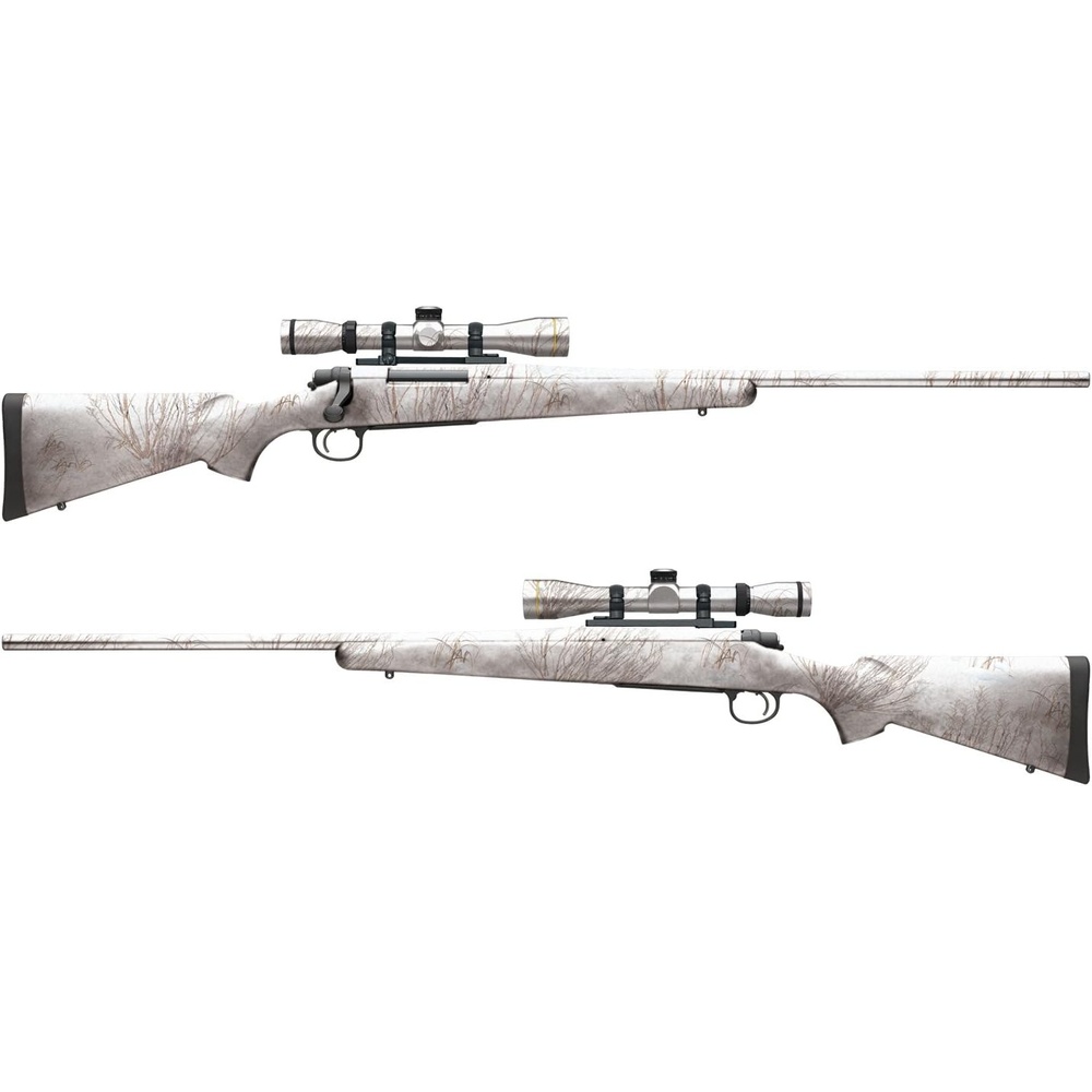 image:imageHunter Mossy Oak Gun Camo Kit Gun Skin Scope Skin Primer StickWinter Brush