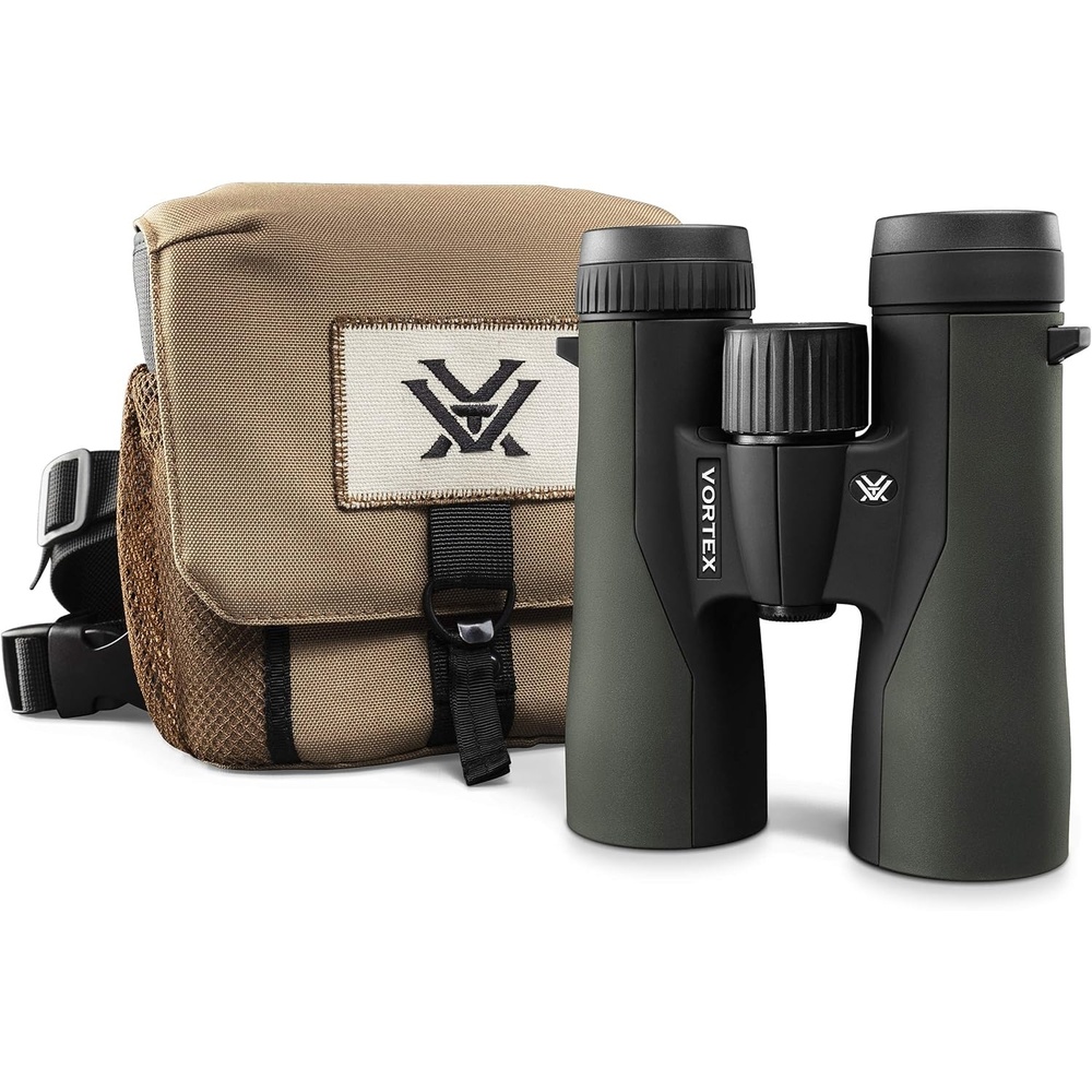 image:imageVortex Crossfire HD 10x42 Binoculars Mossy Oak Bottomland HD Optical System Tripod Adaptable Rubber Armor Waterproof Fogproof Shockproof Included GlassPak Unlimited Unconditional WarrantyGreen