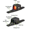 Vortex Viper SG Enclosed Micro Dot Sights – Integrated Univeral Mount, Motion Activation with Auto-Shutoff, Waterproof, Fogproof, Shockproof – Unlimited, Unconditional Warranty(Black)