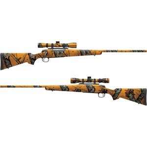 Hunter Mossy Oak Gun Camo Kit – Gun Skin, Scope Skin, Primer Stick(Blaze Orange)