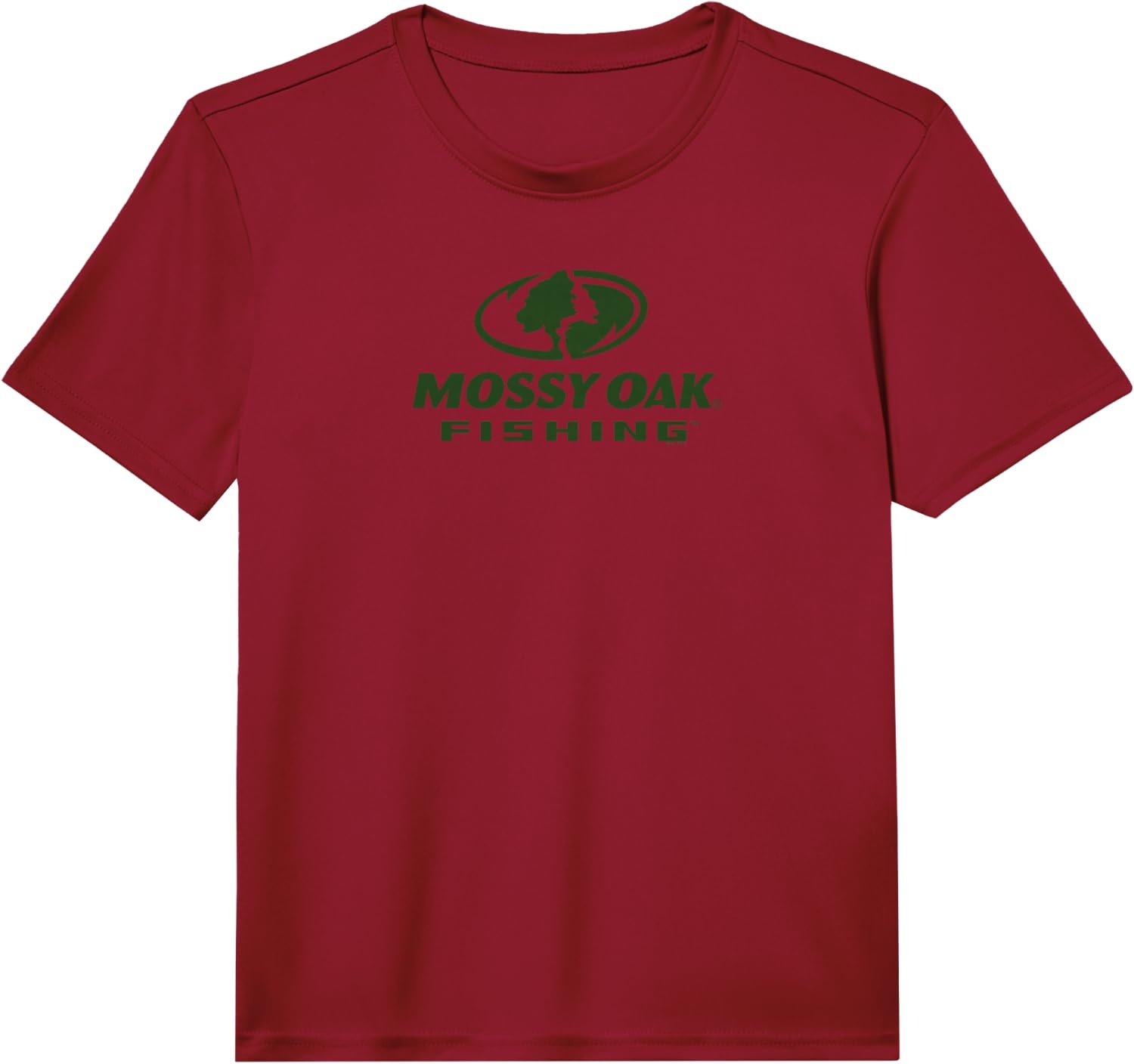 image:imageMossy Oak Fishing Large Green Logo Performance TShirtRed