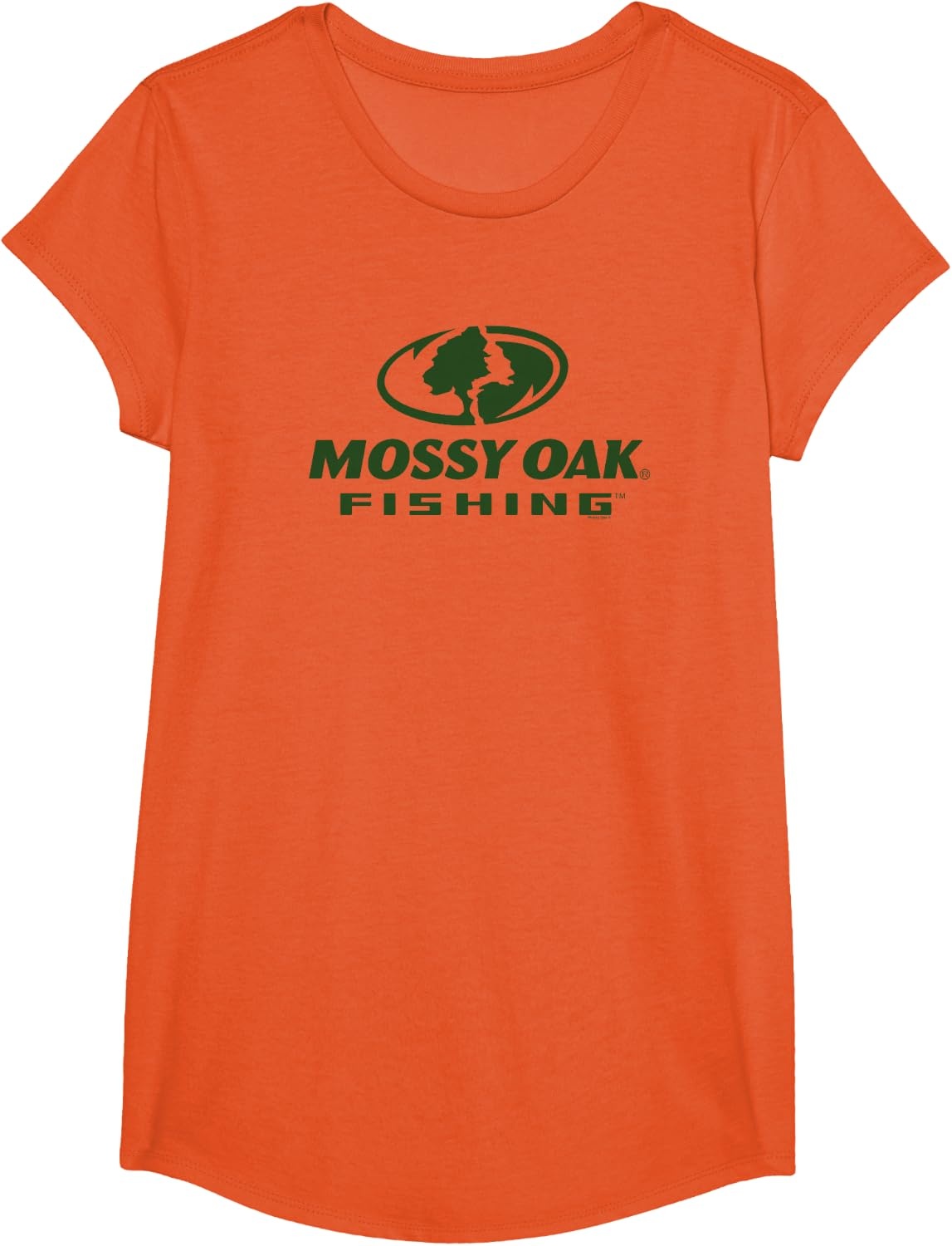 image:imageMossy Oak Fishing Large Green Logo TShirtOrange