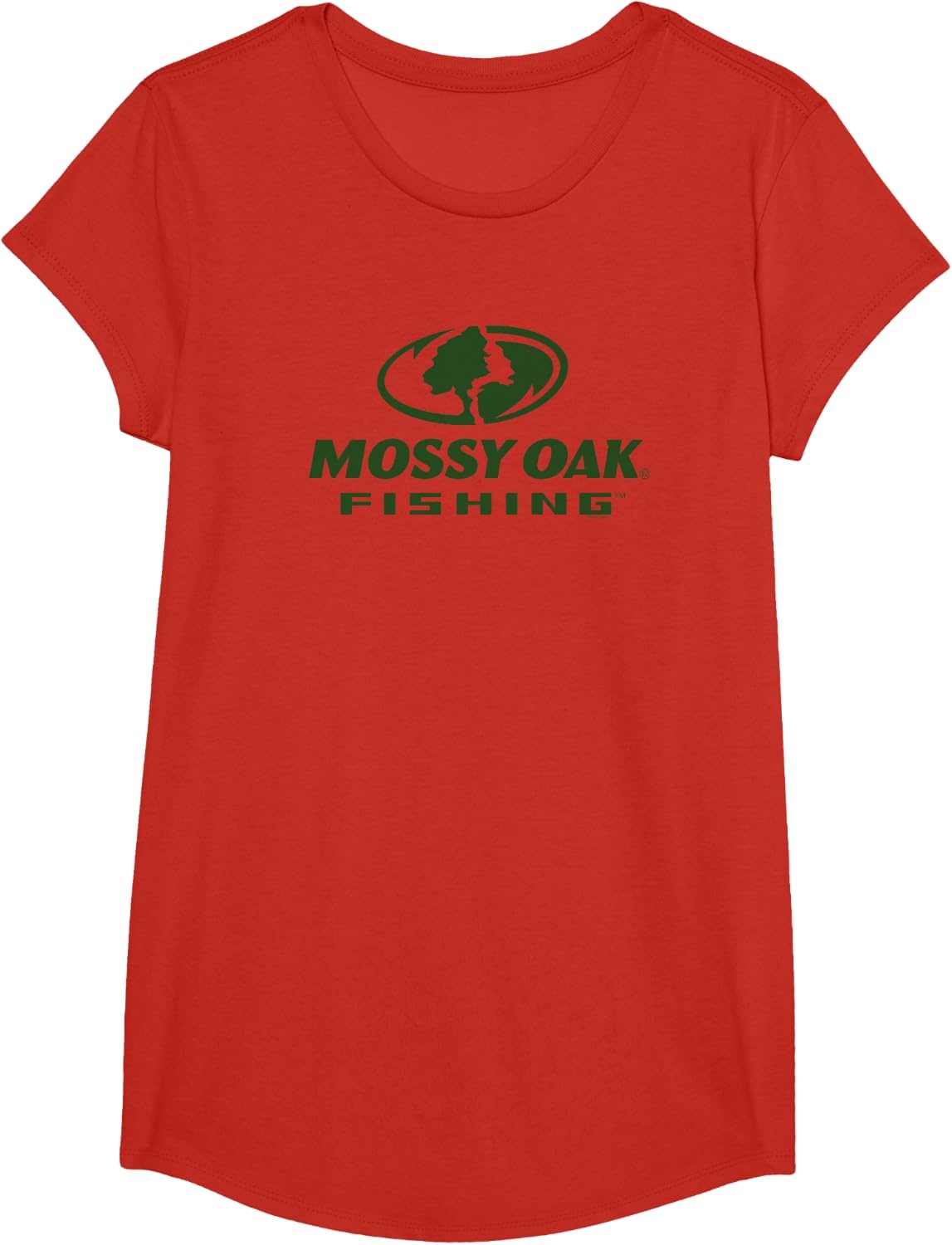 image:imageMossy Oak Fishing Large Green Logo TShirtRed