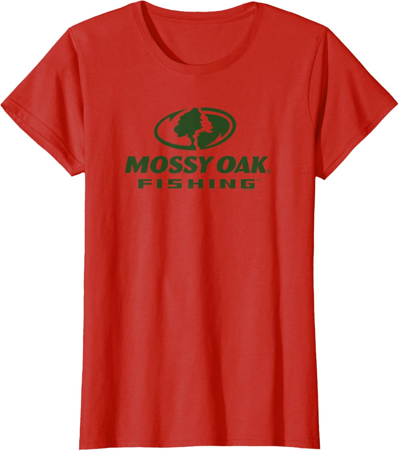 image:imageMossy Oak Fishing Large Green Logo TShirtRed