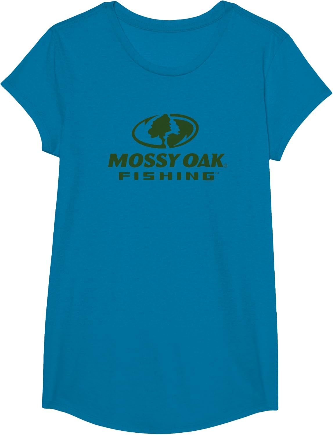 image:imageMossy Oak Fishing Large Green Logo TShirtSapphire Blue