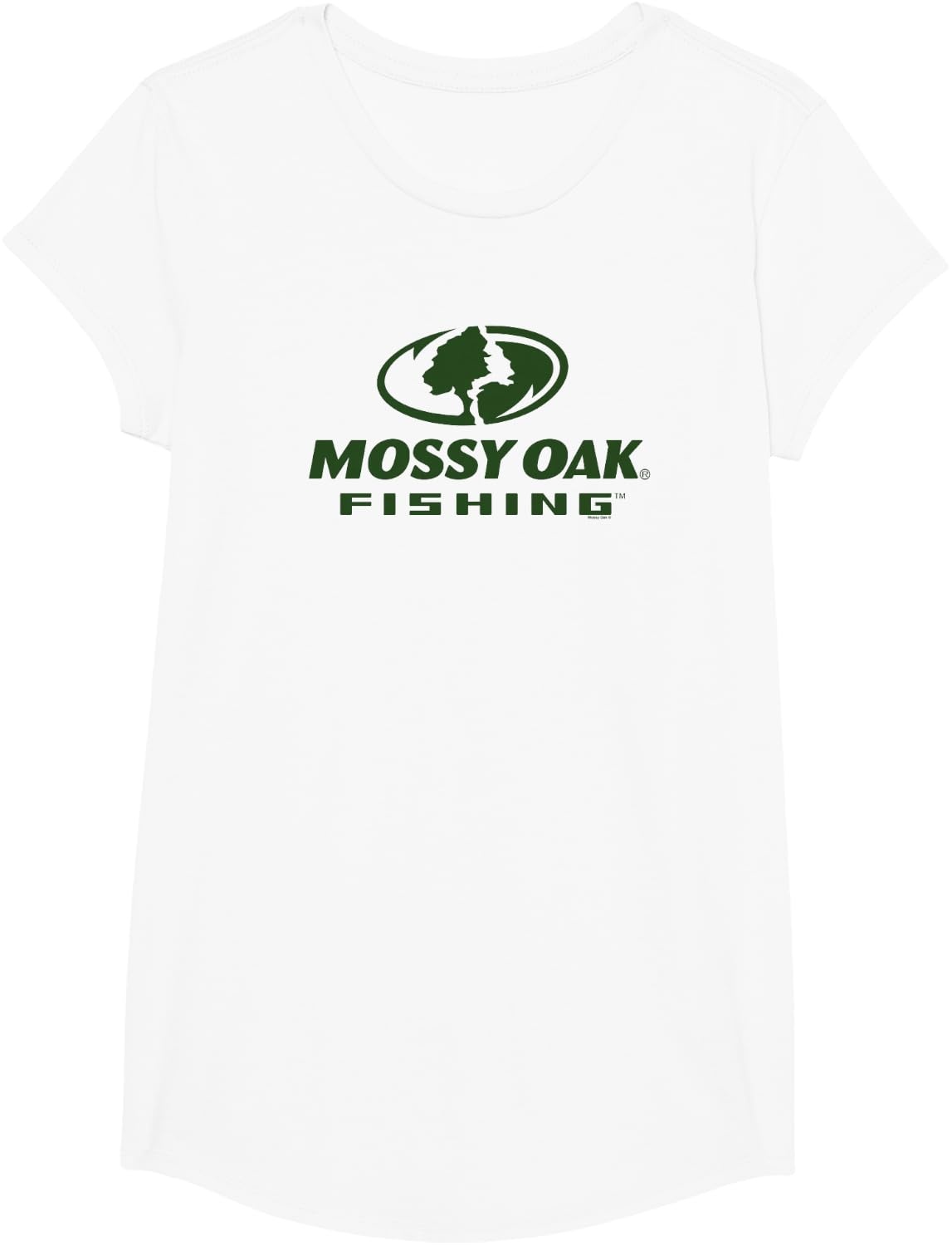 image:imageMossy Oak Fishing Large Green Logo TShirtWhite