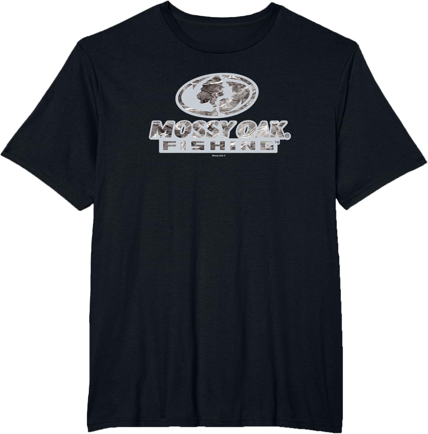 image:imageMossy Oak Fishing Open Water Classic Grey Logo TShirtBlack