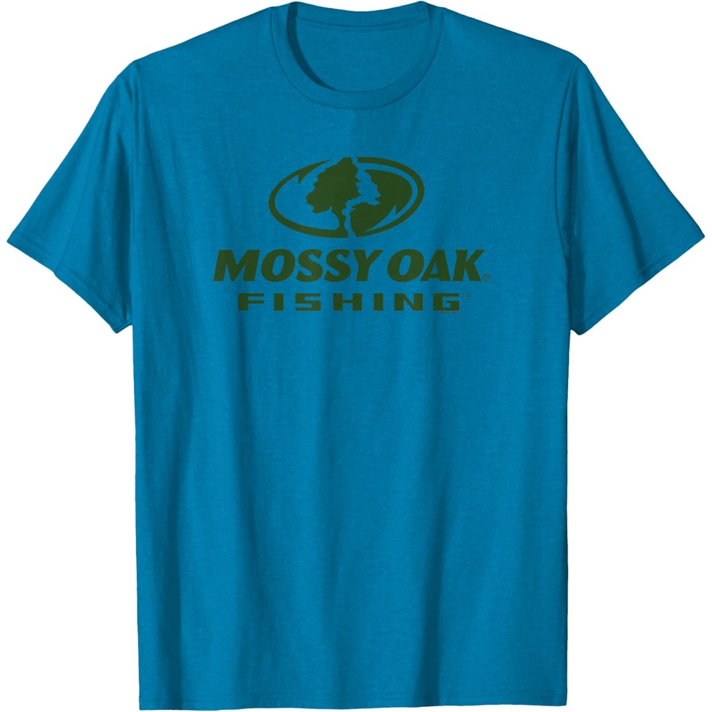 image:imageMossy Oak Fishing Large Green Logo TShirtSapphire Blue