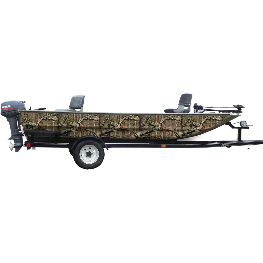 image:imageMossy Oak Graphics Blaze Camo Boat Wrap Kit  Easy to Install Vinyl Wrap with Matte Finish  18 x 12 KitBreakUp Infinity