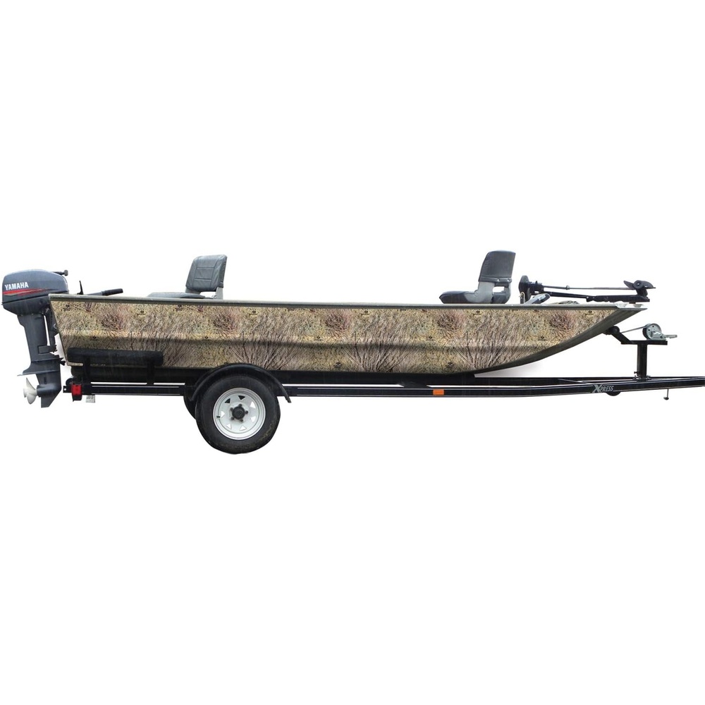 image:imageMossy Oak Graphics Blaze Camo Boat Wrap Kit  Easy to Install Vinyl Wrap with Matte Finish  18 x 12 KitBrush