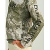 HUK Kids Pursuit Camo Crew Sleeve Shirt, Performance Shirt for Kids(Mossy Oak Stormwater Freshwater)