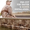 Mossy Oak Graphics Blaze Camo Boat Wrap Kit – Easy to Install Vinyl Wrap with Matte Finish – 18″ x 12′ Kit(Break-Up Infinity)