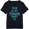 Mossy Oak This Is My Fishing Shirt Open Water Fill Logo T-Shirt(Black)