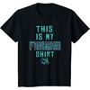 Mossy Oak This Is My Fishing Shirt Open Water Fill Logo T-Shirt(Black)