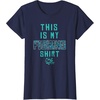 Mossy Oak This Is My Fishing Shirt Open Water Fill Logo T-Shirt(Navy Blue)