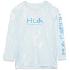 Kelp Wash Heather - Crystal Blue