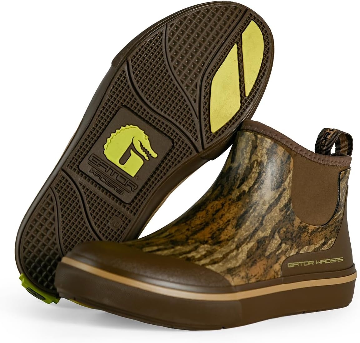 image:imageGator Waders Mens Camp BootsMossy Oak Bottomland