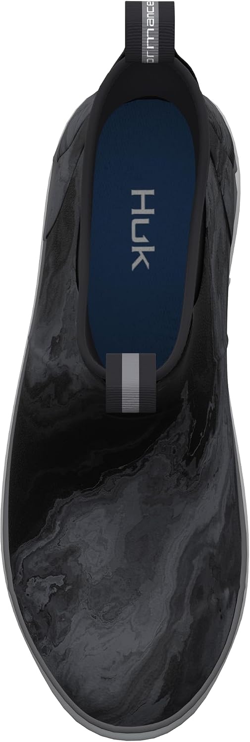 image:imageHUK mens Rogue Wave Shoe Highperformance Fishing amp Deck BootBrackish Rock Black