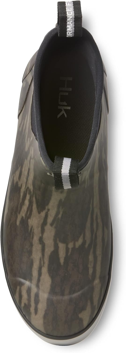 image:imageHUK mens Rogue Wave Shoe Highperformance Fishing amp Deck BootNew Mossy Oak Bottomland Orange Logo