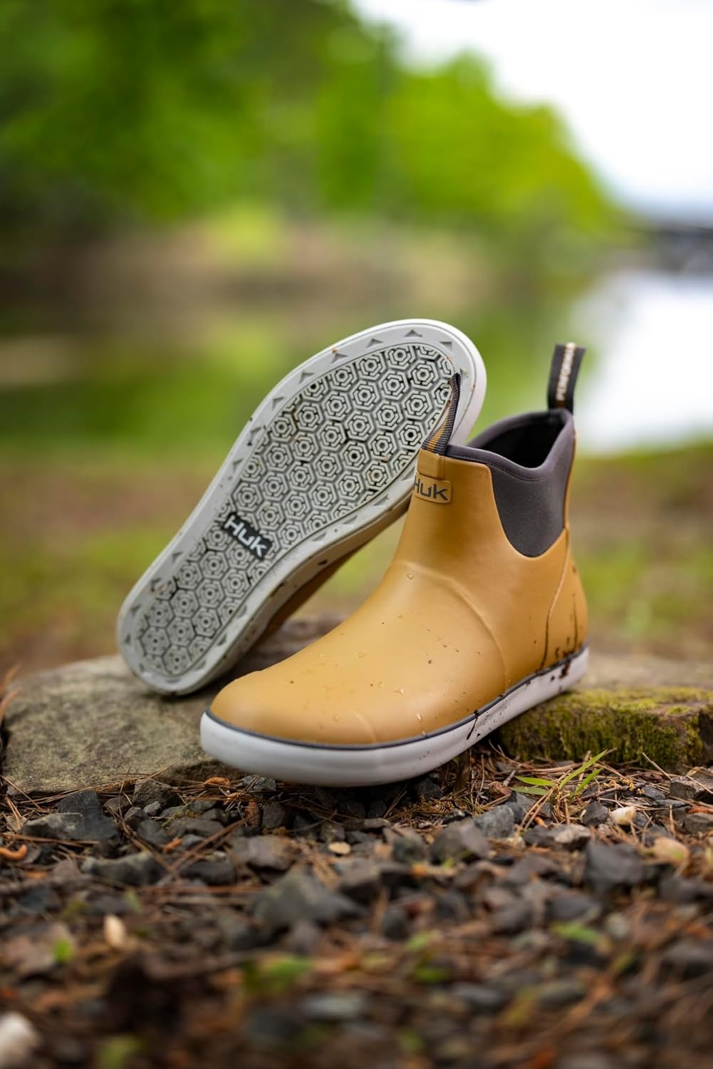 image:imageHUK mens Rogue Wave Shoe Highperformance Fishing amp Deck BootSand Piper