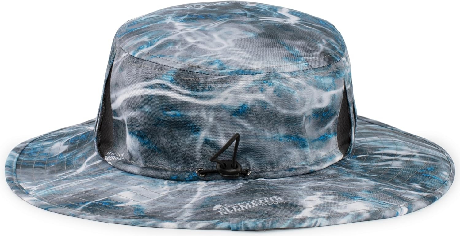 image:imagePacific Headwear Unisex Adult Pacific Headwear Active Sport Mossy Oak Camo BoonieElements Agua Steelhead