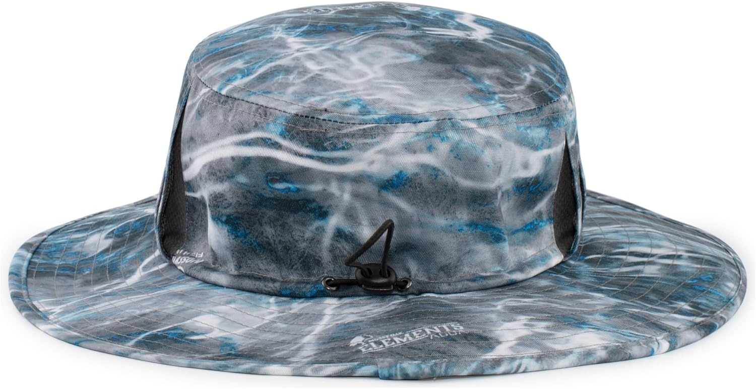 image:imagePacific Headwear Unisex Adult Pacific Headwear Active Sport Mossy Oak Camo BoonieElements Agua Steelhead