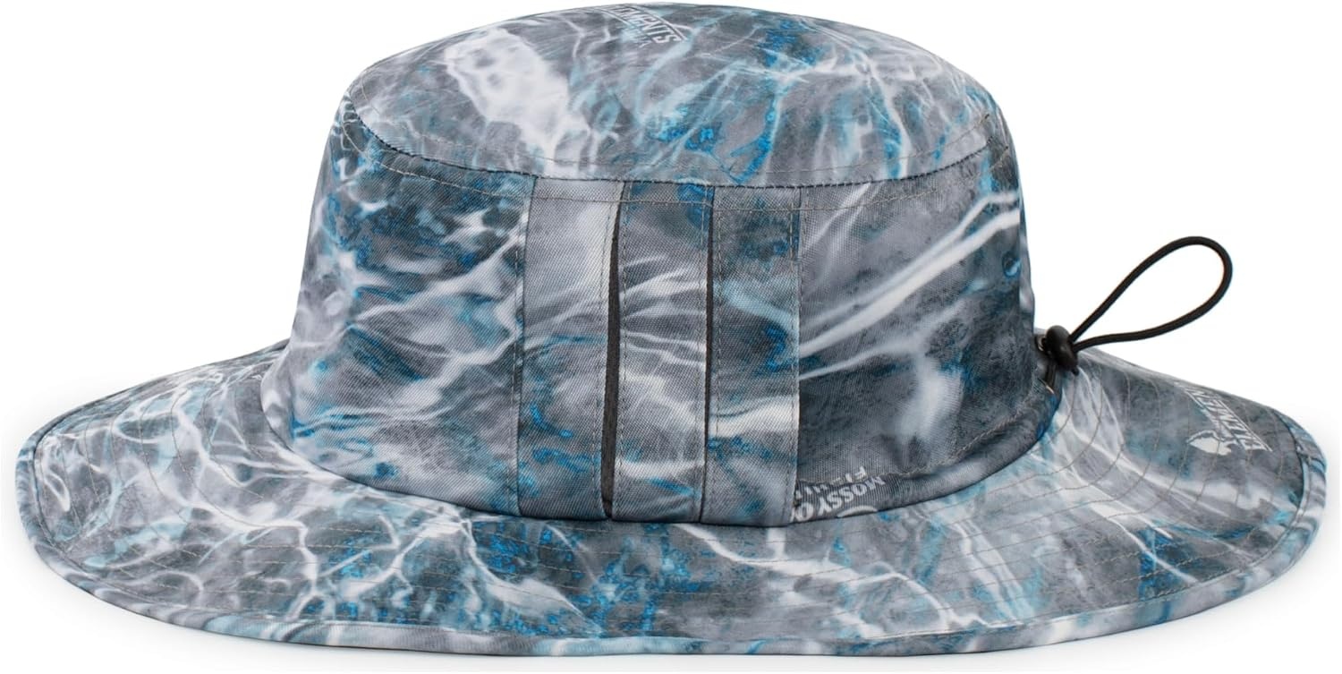 image:imagePacific Headwear Unisex Adult Pacific Headwear Active Sport Mossy Oak Camo BoonieElements Agua Steelhead