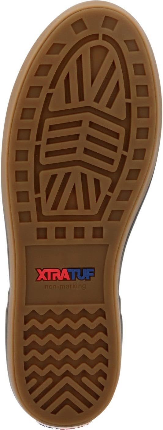 image:imageXtratuf 6 Mens Ankle Deck Boot Lightweight 100 Waterproof Rubber Footwear NonMarking SlipResistant Outsole MoistureWicking LinerBlack Deep Storm