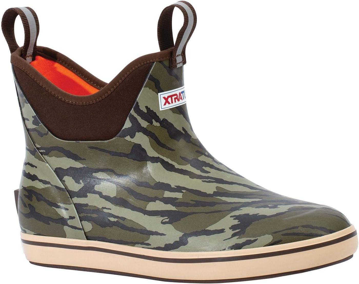 image:imageXtratuf 6 Mens Ankle Deck Boot Lightweight 100 Waterproof Rubber Footwear NonMarking SlipResistant Outsole MoistureWicking LinerBottomland Original