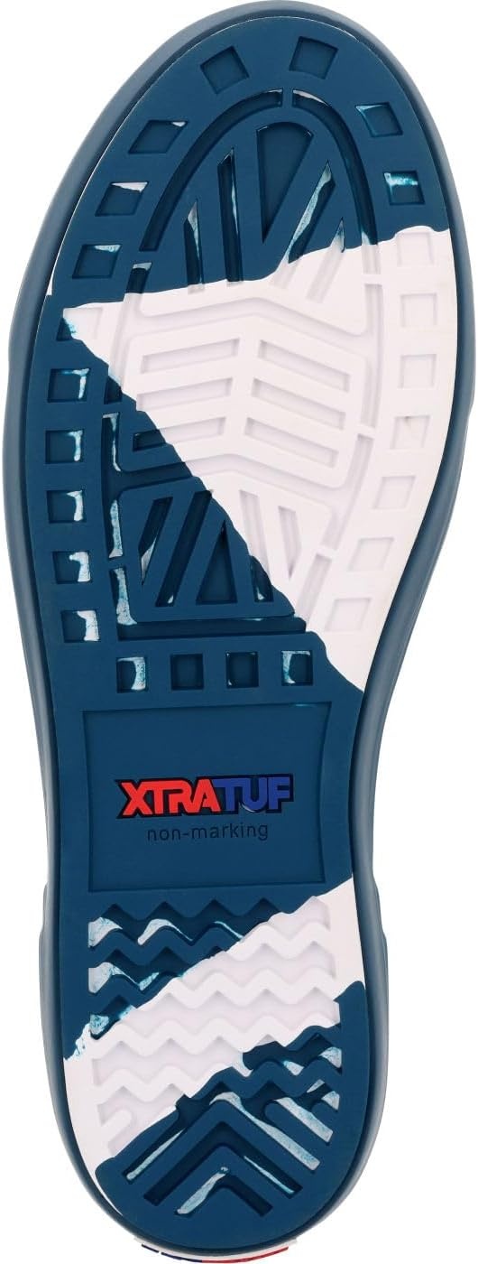 image:imageXtratuf 6 Mens Ankle Deck Boot Lightweight 100 Waterproof Rubber Footwear NonMarking SlipResistant Outsole MoistureWicking LinerLegion Blue
